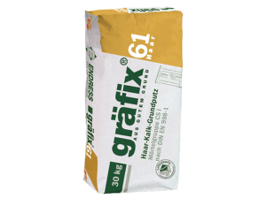 gräfix 61 Kalk-Grundputz Haar grob