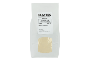 Materialprobe Lehmfüll- und Flächenspachtel