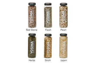 YOSIMA Probegläschen, Strukturzuschläge-Set