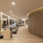 Lehmputz im Wellness-Center-Seoul